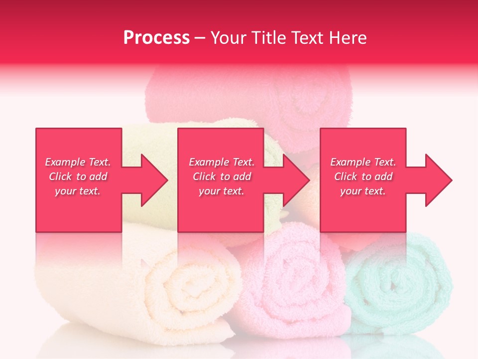 Towel Lifestyle Many PowerPoint Template