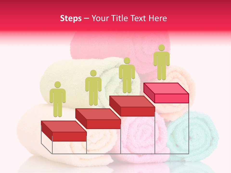Towel Lifestyle Many PowerPoint Template