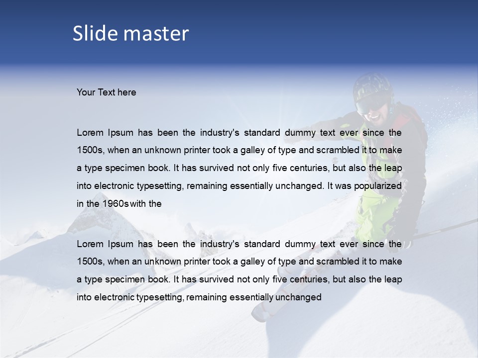 Adult Travel Recreation PowerPoint Template