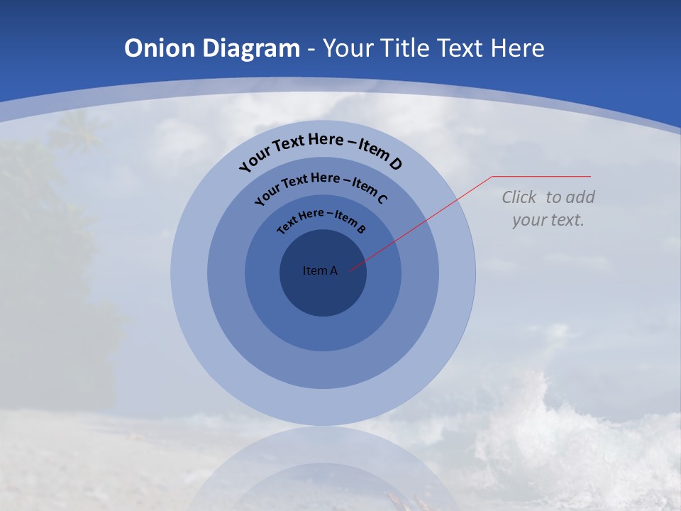 Tropical Nobody Sunlight PowerPoint Template