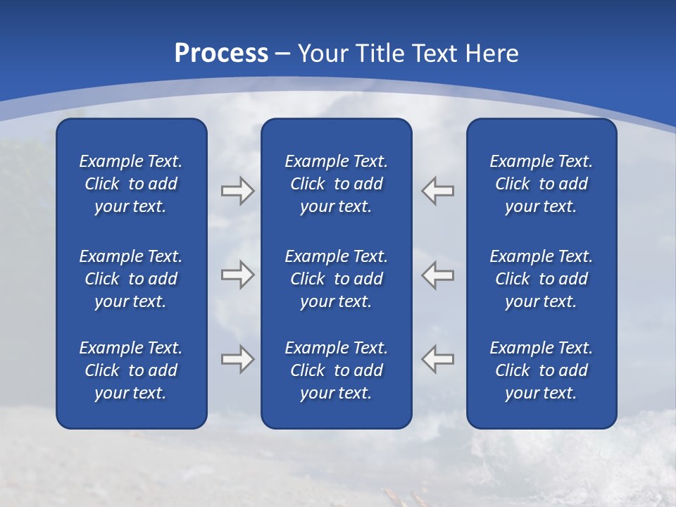 Tropical Nobody Sunlight PowerPoint Template