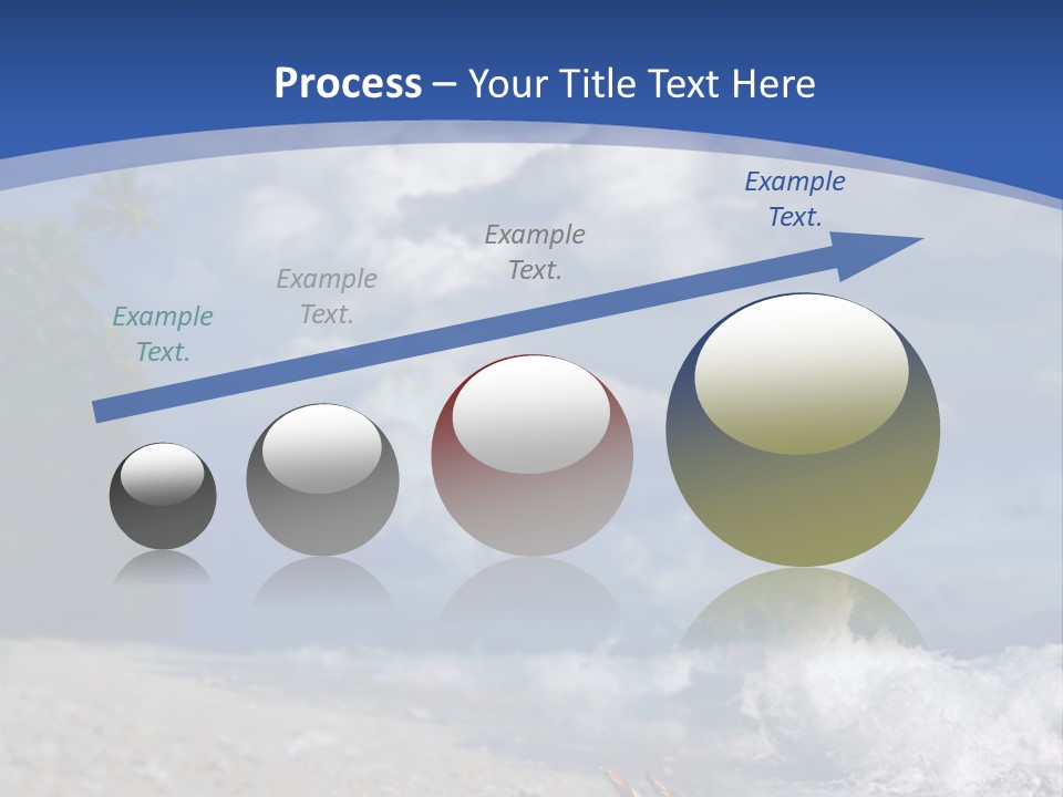 Tropical Nobody Sunlight PowerPoint Template