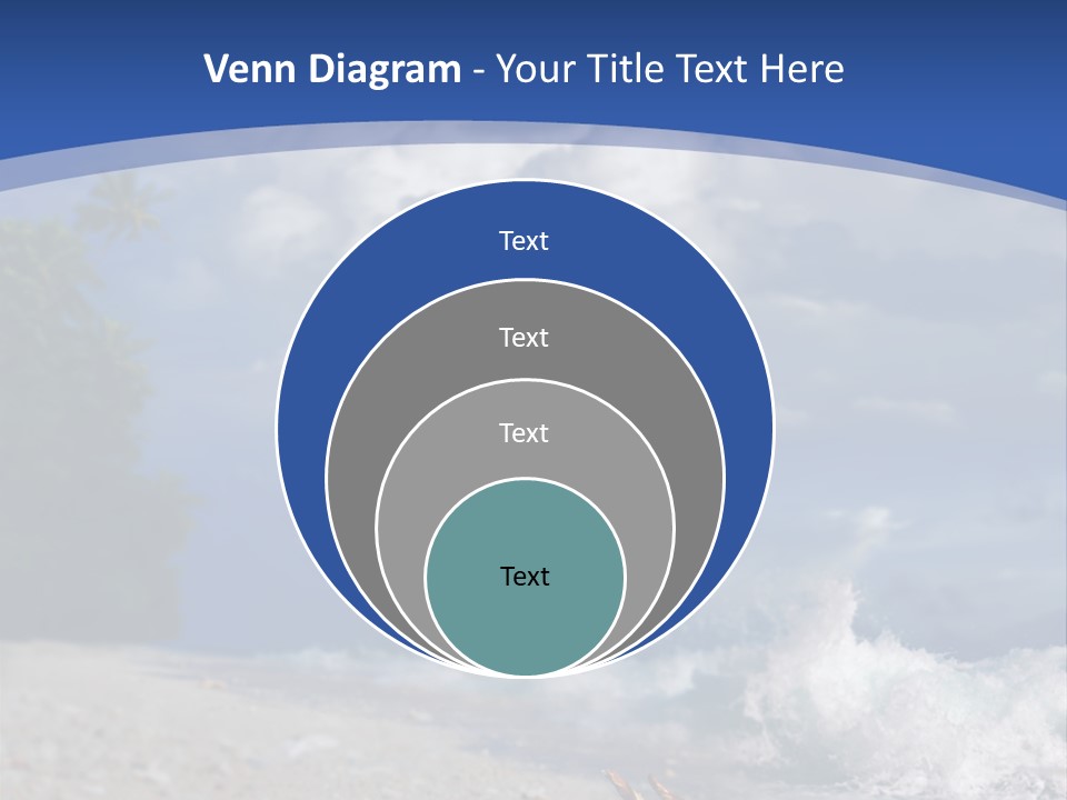 Tropical Nobody Sunlight PowerPoint Template