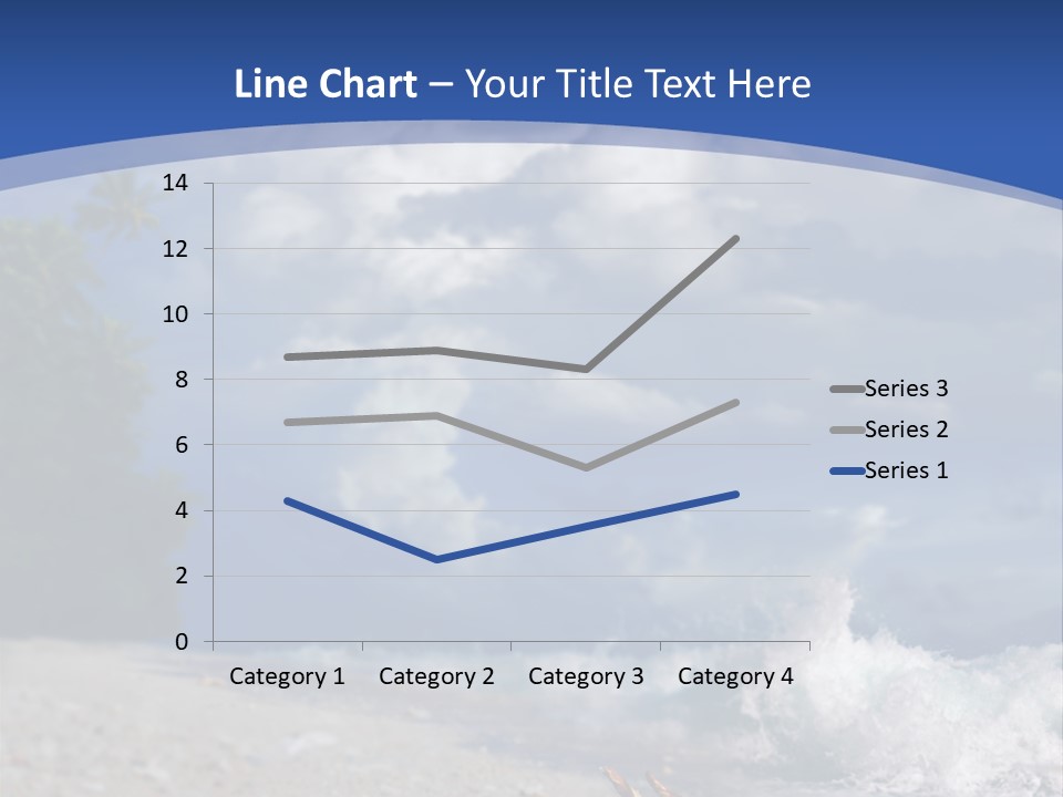 Tropical Nobody Sunlight PowerPoint Template