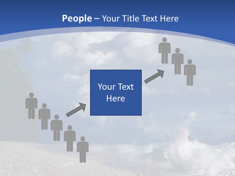 Tropical Nobody Sunlight PowerPoint Template