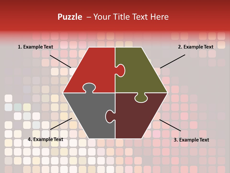 Spotted Effect Creative PowerPoint Template