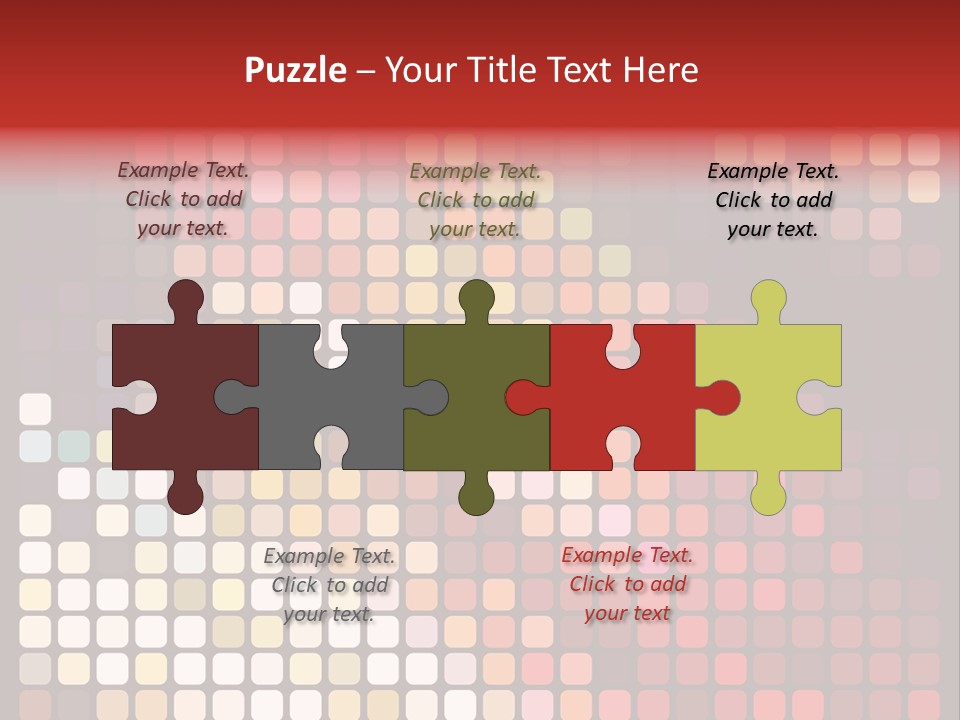 Spotted Effect Creative PowerPoint Template