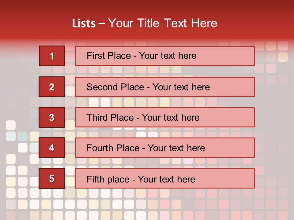 Spotted Effect Creative PowerPoint Template