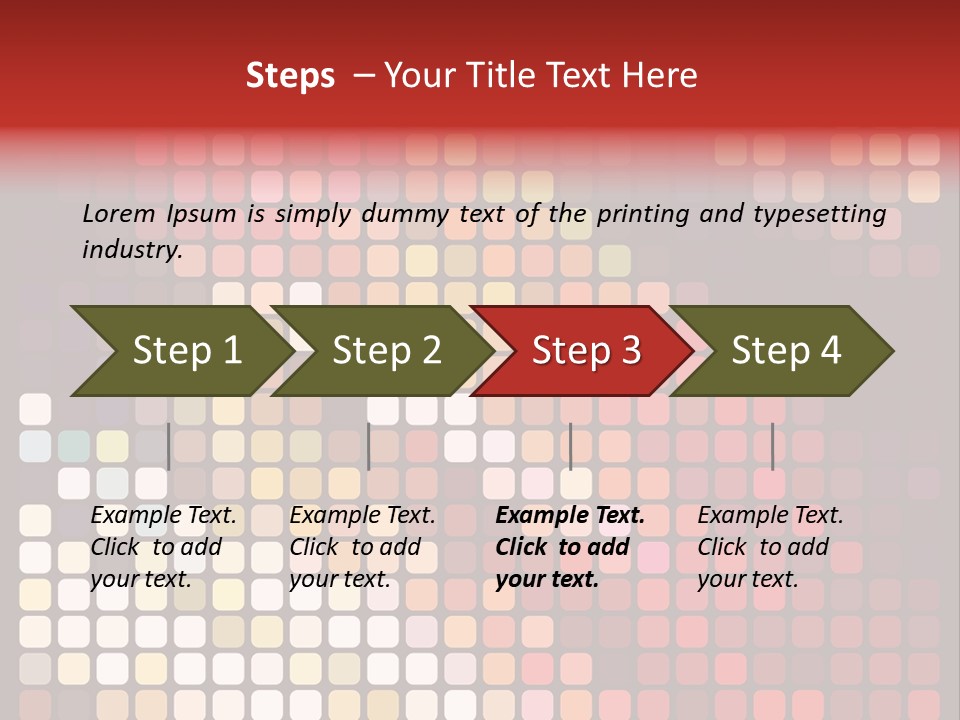 Spotted Effect Creative PowerPoint Template