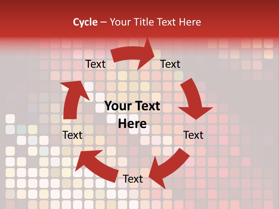 Spotted Effect Creative PowerPoint Template