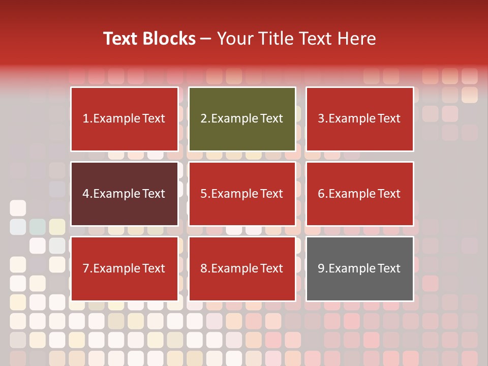 Spotted Effect Creative PowerPoint Template