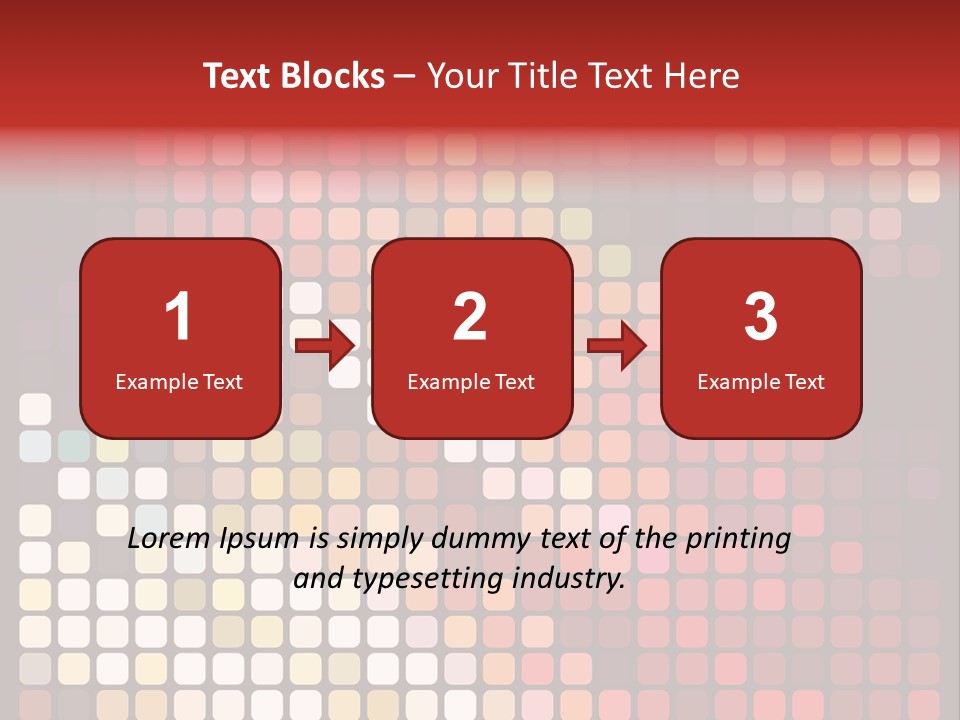 Spotted Effect Creative PowerPoint Template