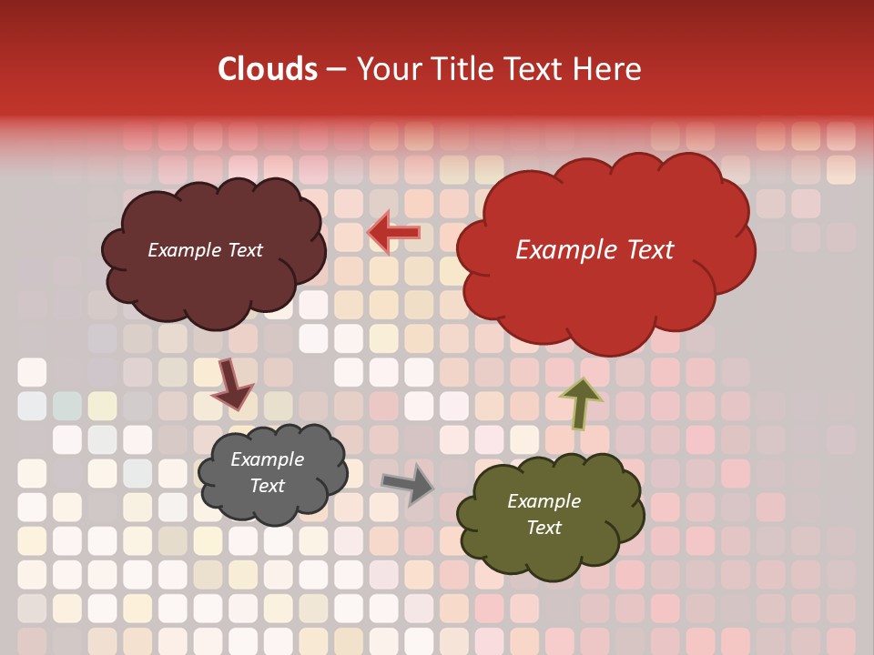 Spotted Effect Creative PowerPoint Template