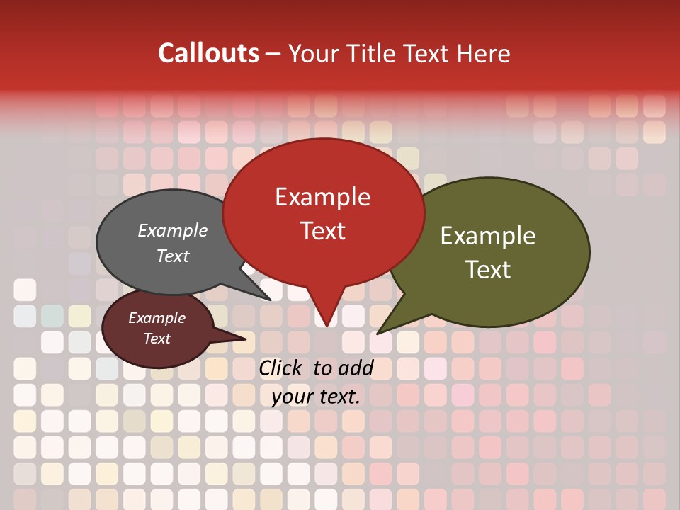 Spotted Effect Creative PowerPoint Template