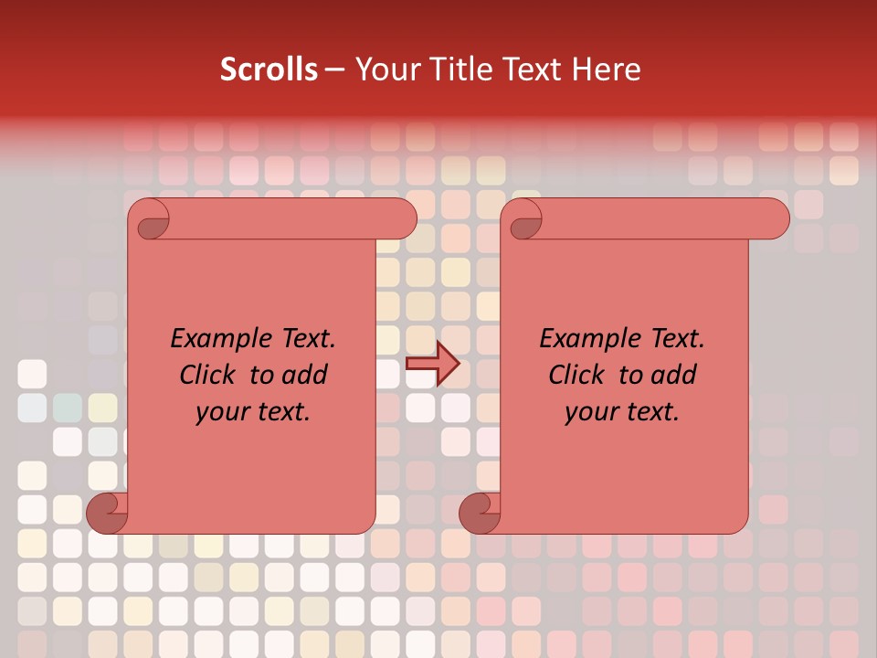 Spotted Effect Creative PowerPoint Template