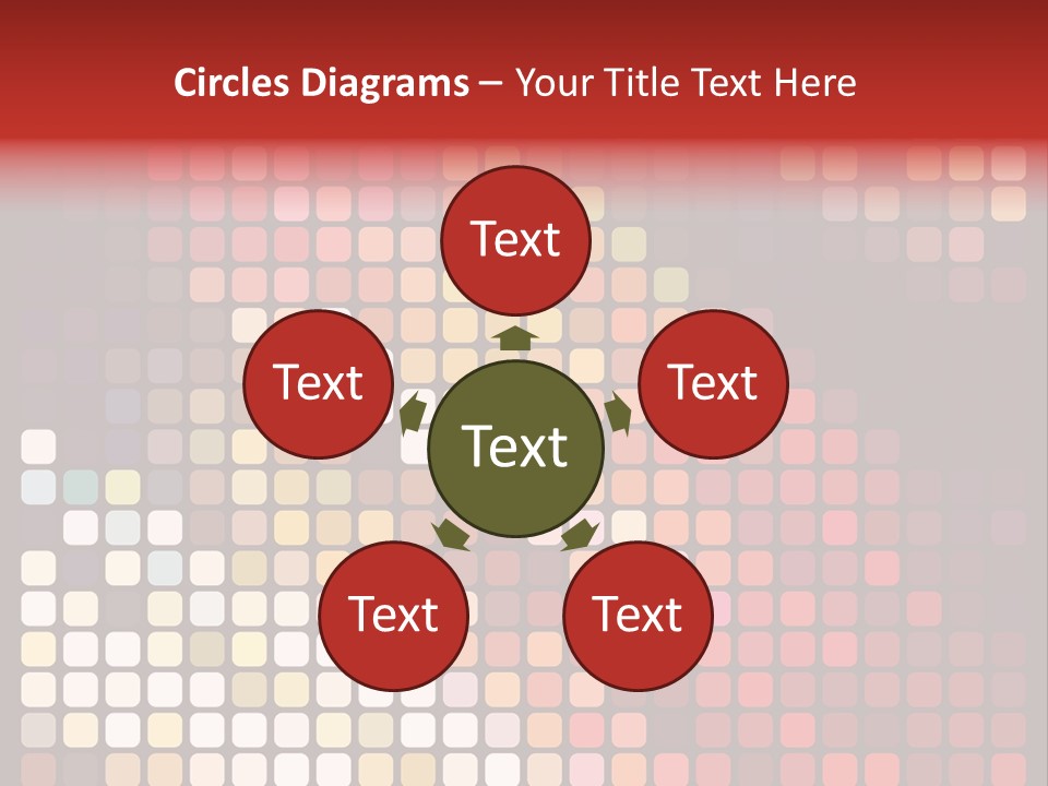 Spotted Effect Creative PowerPoint Template