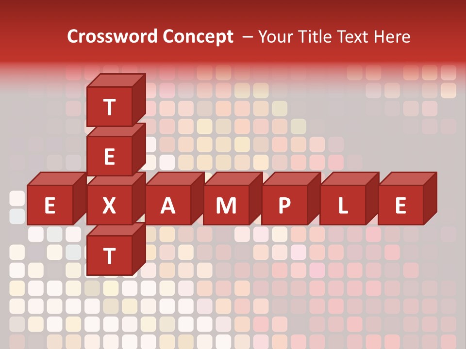 Spotted Effect Creative PowerPoint Template