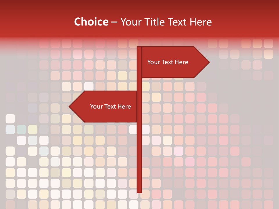 Spotted Effect Creative PowerPoint Template