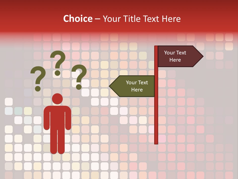 Spotted Effect Creative PowerPoint Template