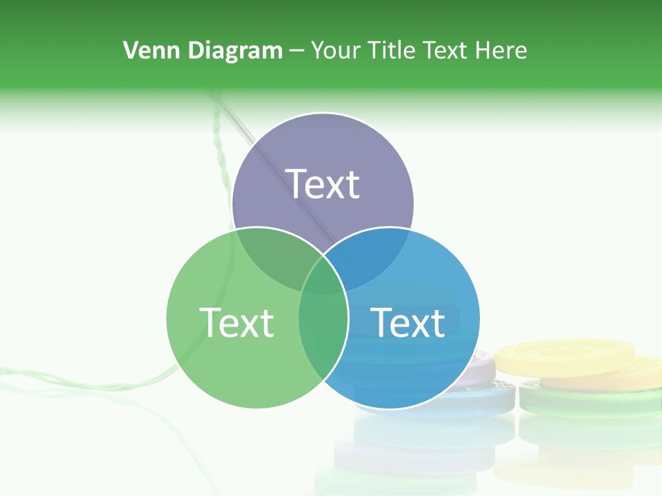 Needlework Notions Holes PowerPoint Template