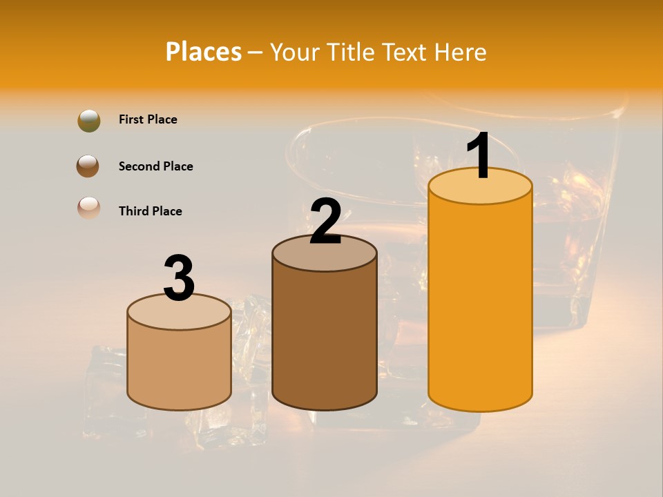 Whisky Hard Glass PowerPoint Template