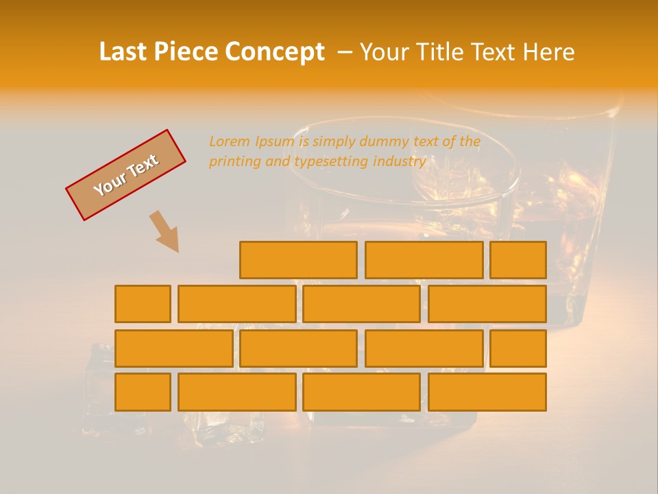 Whisky Hard Glass PowerPoint Template