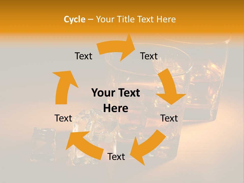 Whisky Hard Glass PowerPoint Template