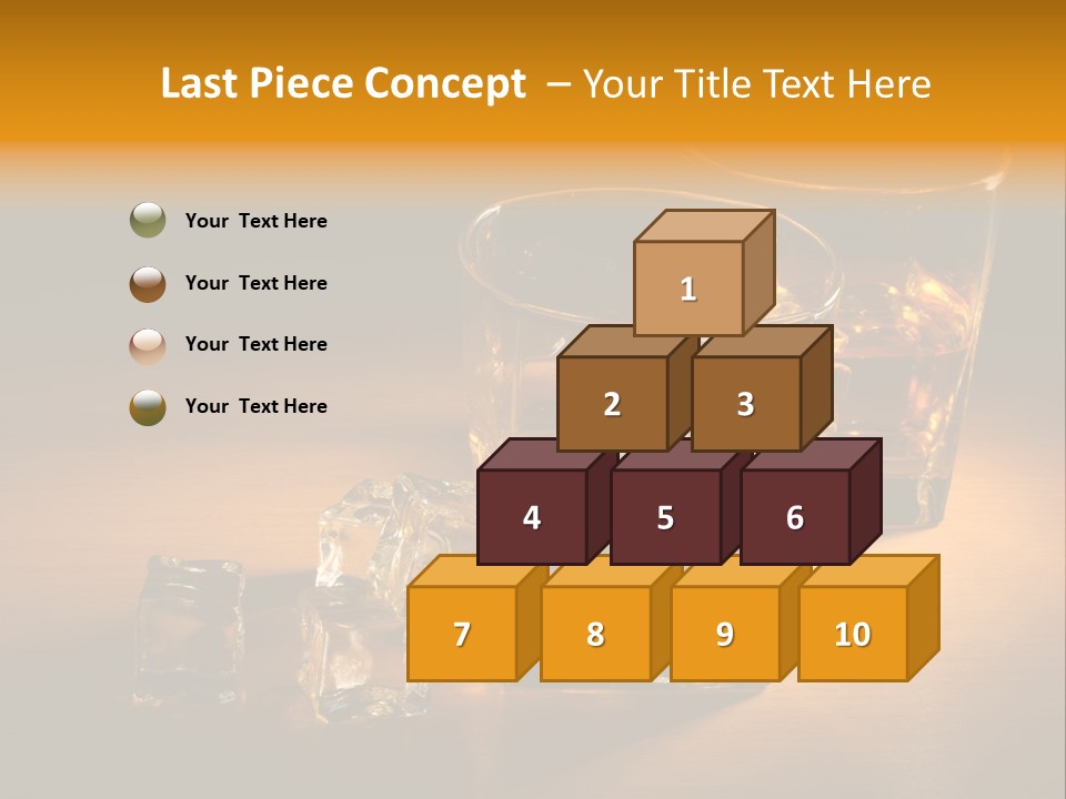 Whisky Hard Glass PowerPoint Template