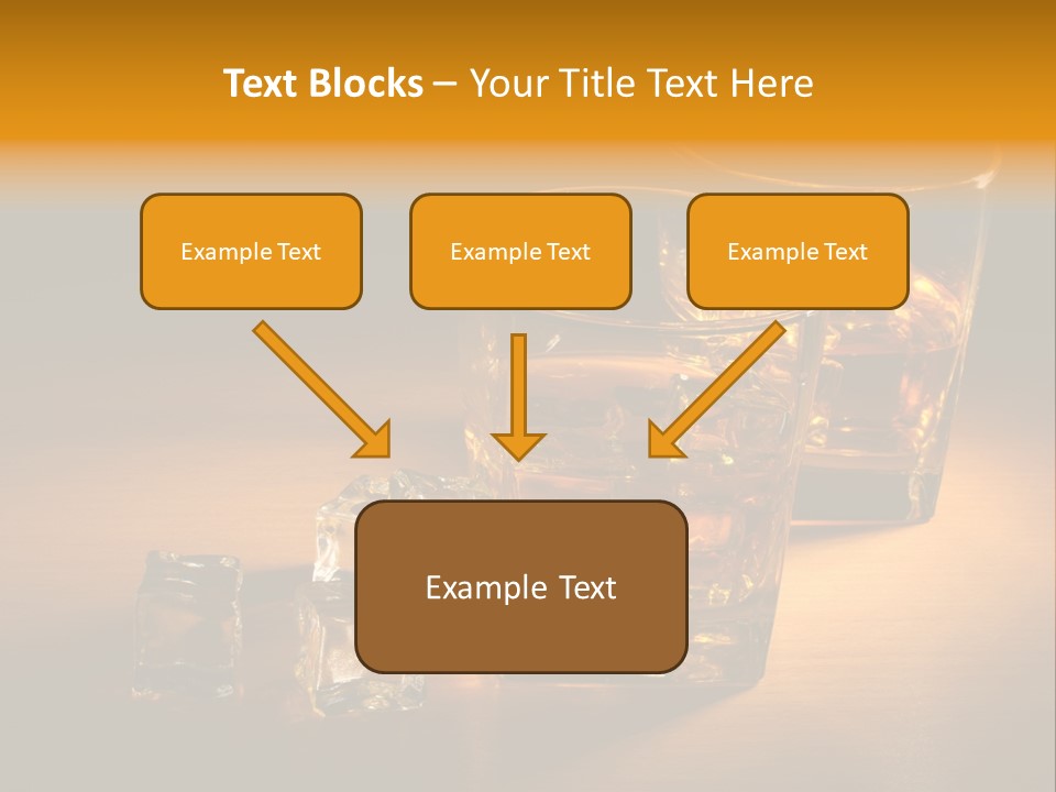 Whisky Hard Glass PowerPoint Template