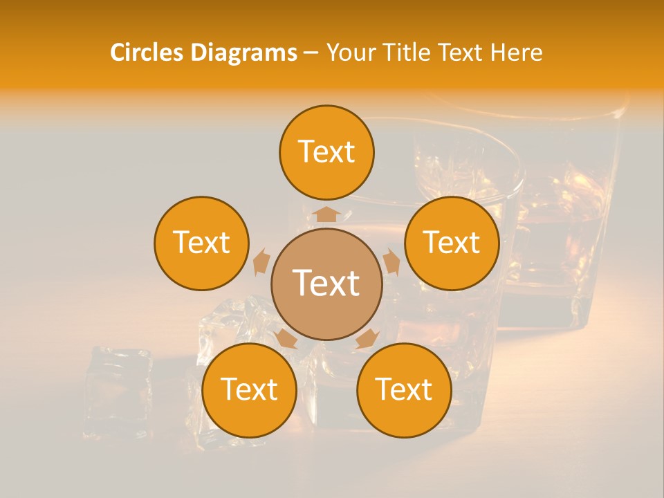 Whisky Hard Glass PowerPoint Template