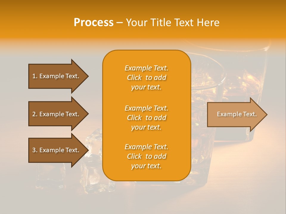 Whisky Hard Glass PowerPoint Template