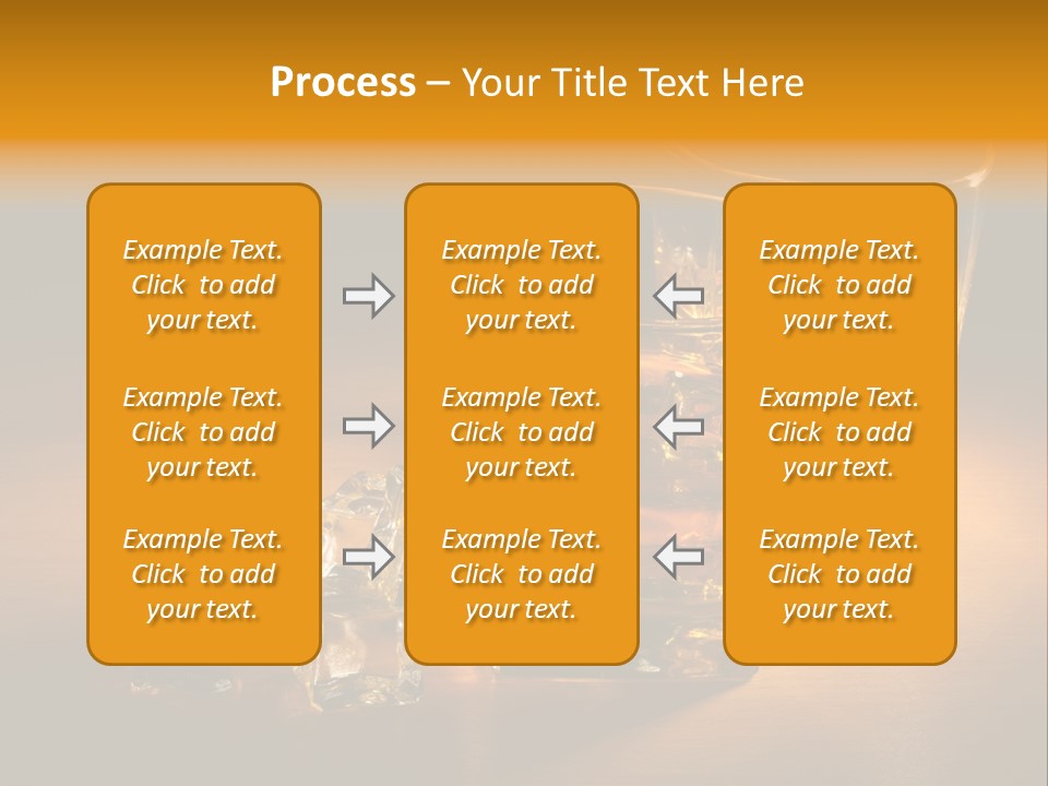 Whisky Hard Glass PowerPoint Template