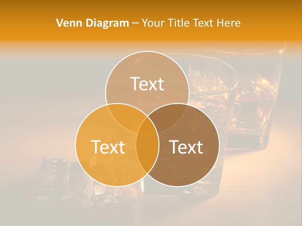 Whisky Hard Glass PowerPoint Template