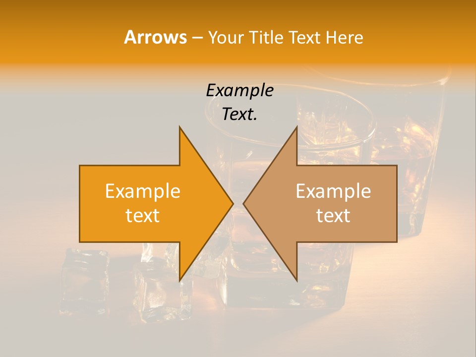 Whisky Hard Glass PowerPoint Template