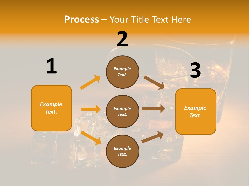 Whisky Hard Glass PowerPoint Template
