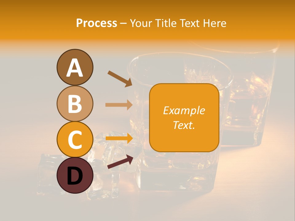 Whisky Hard Glass PowerPoint Template