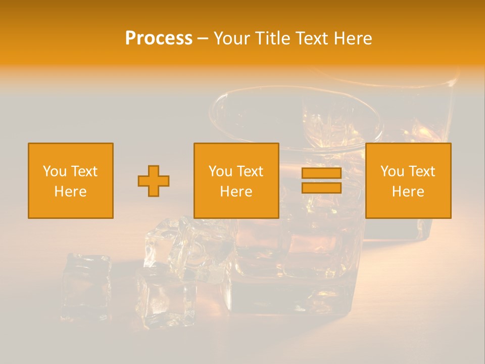 Whisky Hard Glass PowerPoint Template
