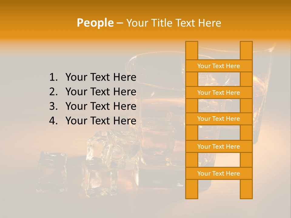 Whisky Hard Glass PowerPoint Template
