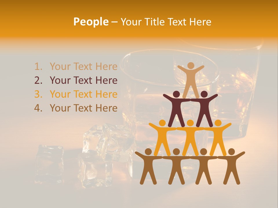 Whisky Hard Glass PowerPoint Template