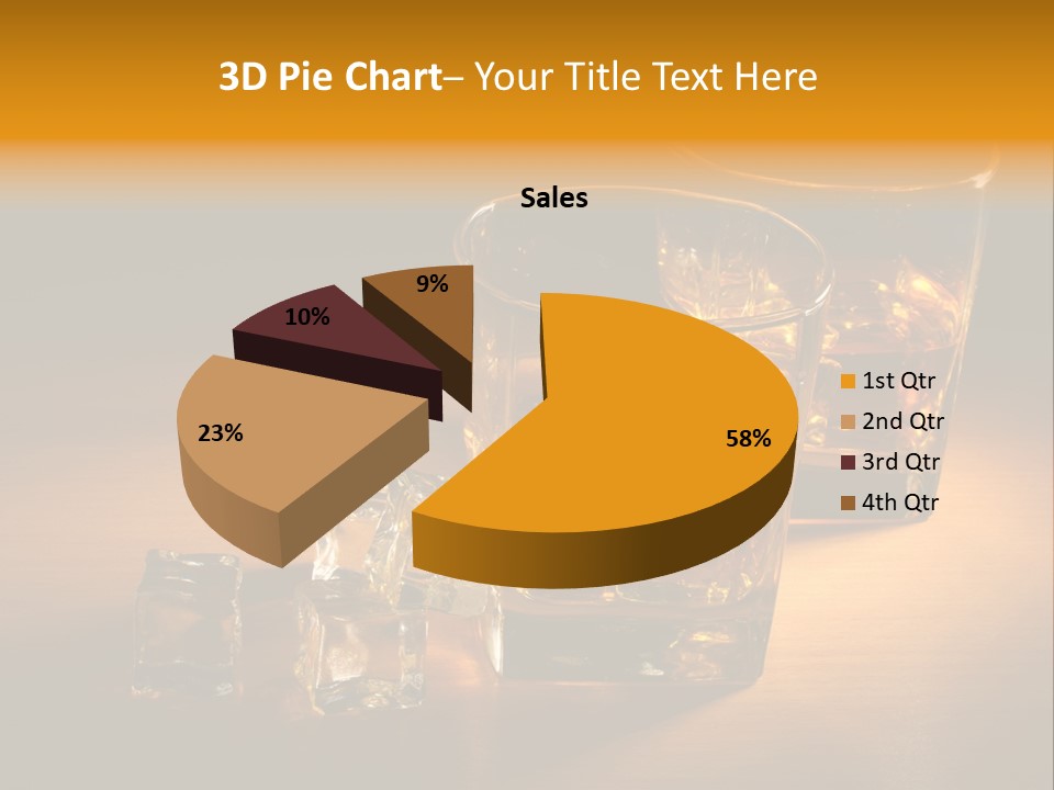 Whisky Hard Glass PowerPoint Template