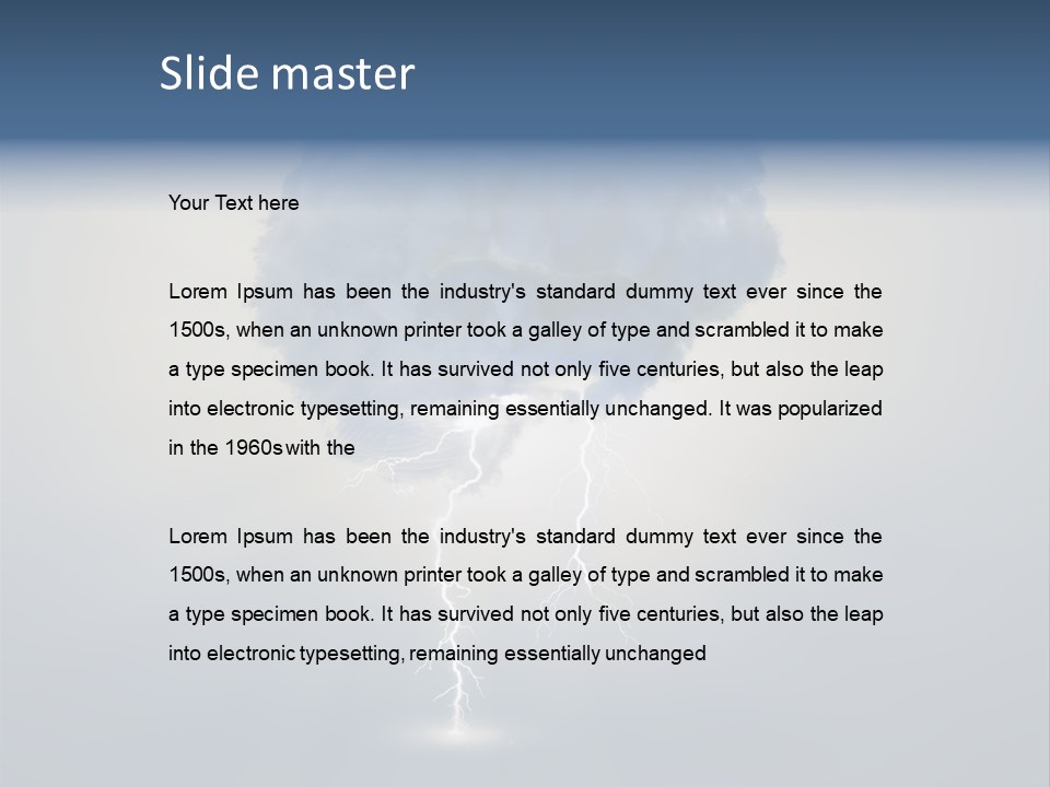 Light Intuitive Intelligence PowerPoint Template