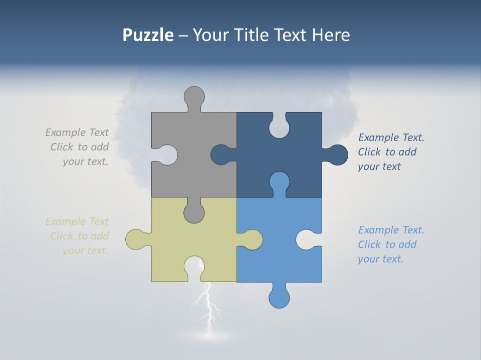 Light Intuitive Intelligence PowerPoint Template