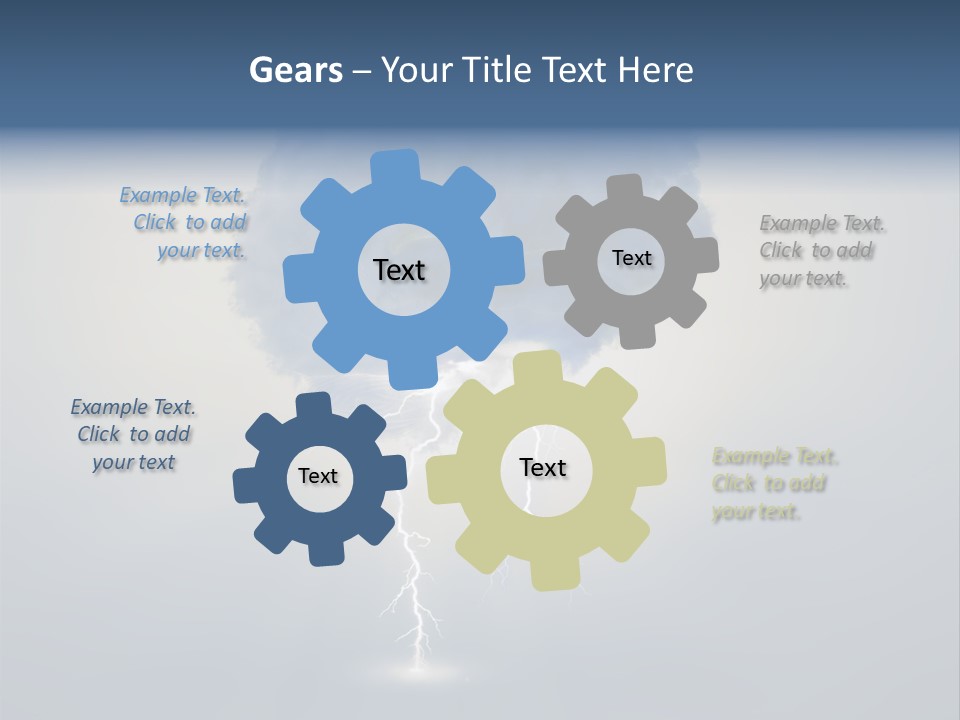 Light Intuitive Intelligence PowerPoint Template