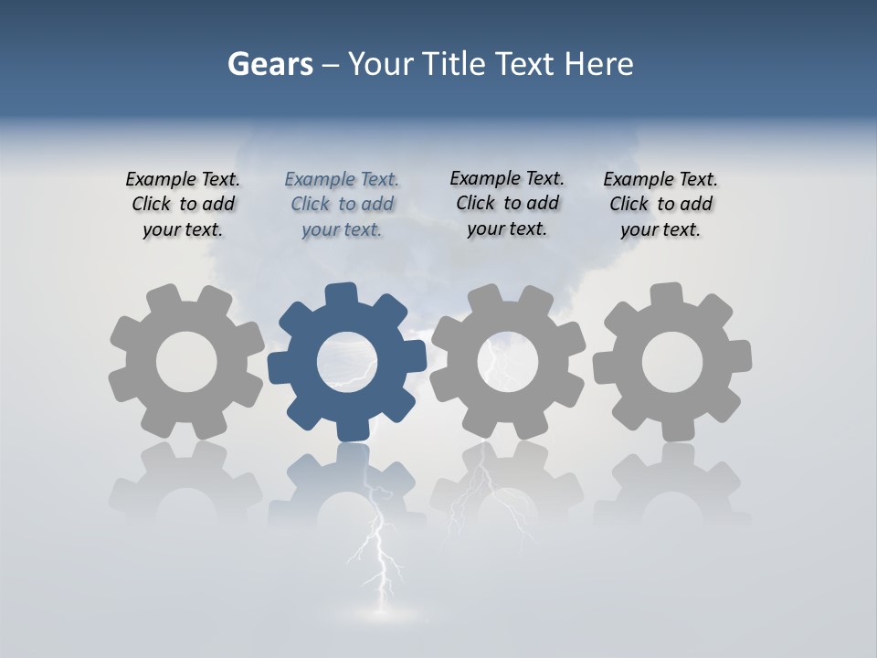 Light Intuitive Intelligence PowerPoint Template