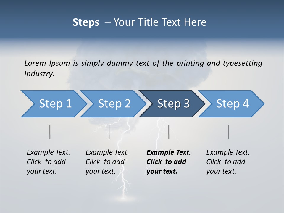 Light Intuitive Intelligence PowerPoint Template