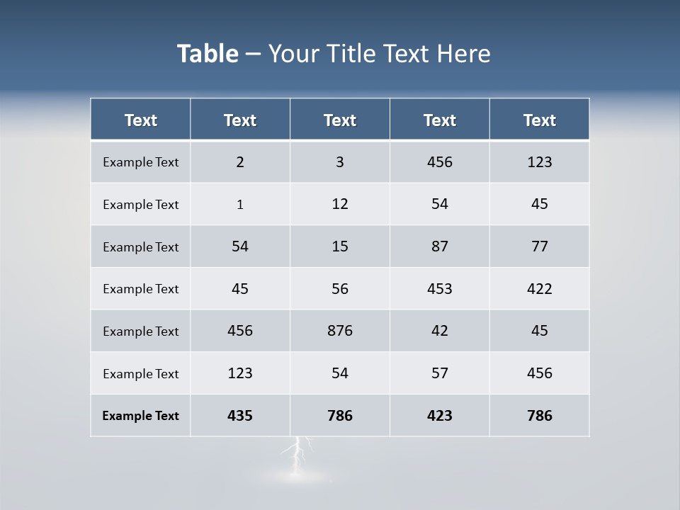 Light Intuitive Intelligence PowerPoint Template