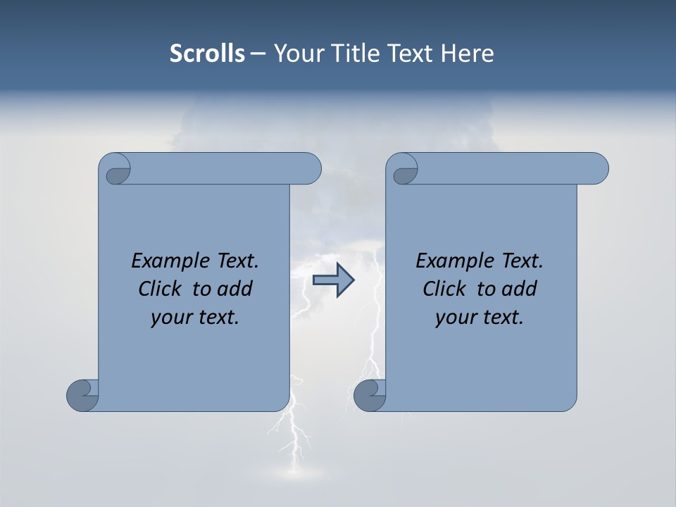 Light Intuitive Intelligence PowerPoint Template