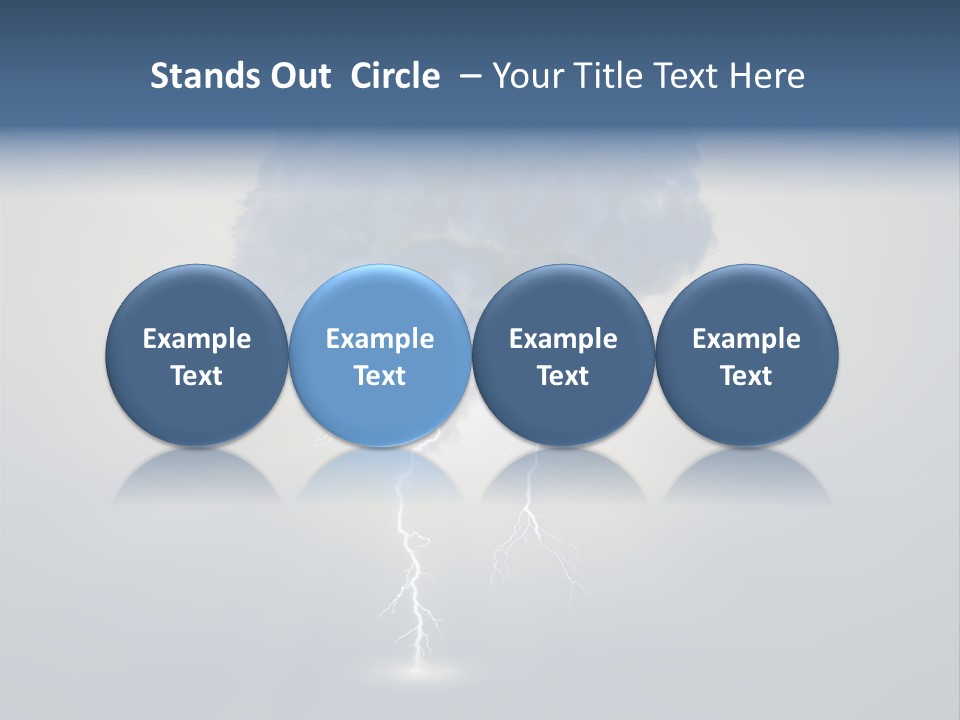 Light Intuitive Intelligence PowerPoint Template