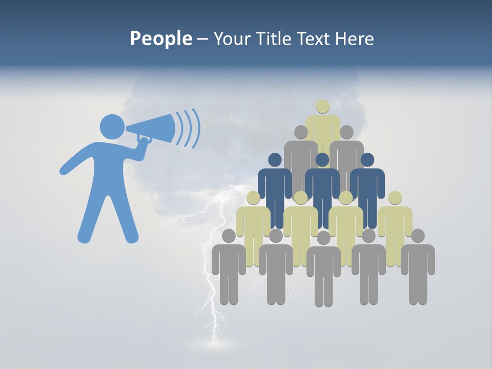 Light Intuitive Intelligence PowerPoint Template