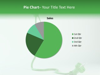 Windmill Wire Ecology PowerPoint Template